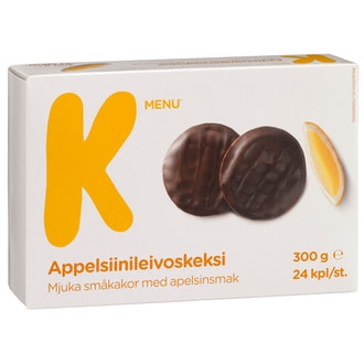 K-Menu appelsiinileivoskeksi 300g