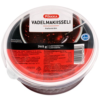 Pirkka vadelmakiisseli 365g