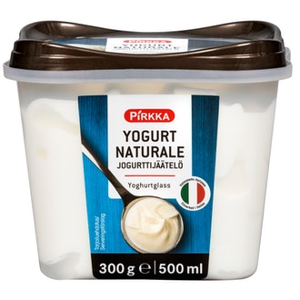 Pirkka Yogurt naturale italialainen jäätelö 0,5l