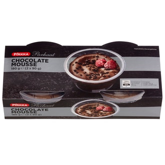 Pirkka Parhaat chocolate mousse 180g (2x90g)