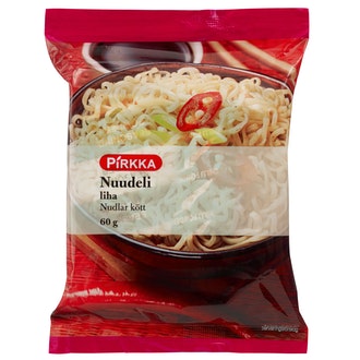 Pirkka nuudeli liha 60g