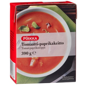 Pirkka tomaatti-paprikakeitto 390g