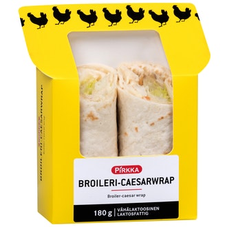 Pirkka broileri-caesarwrap 180g