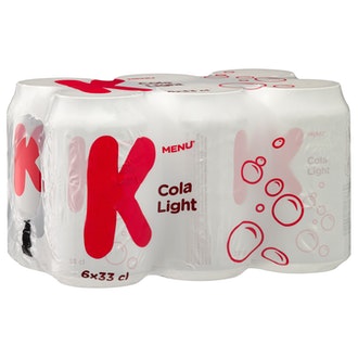 K-Menu Cola light 0,33l 6-pack