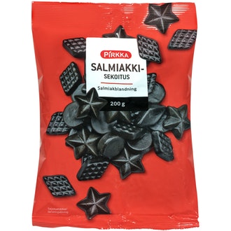 Pirkka salmiakkisekoitus 200g