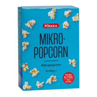 Pirkka mikropopcorn 3x100g