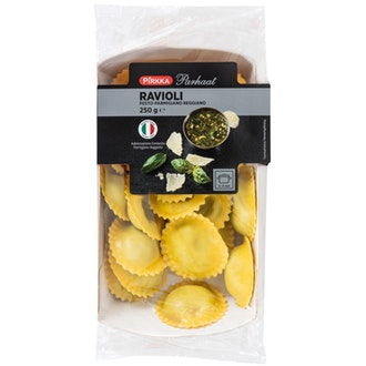Pirkka Parhaat ravioli pesto-Parmigiano Reggiano 250g