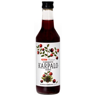 Pirkka Parhaat kylmäpuristettu karpalotäysmehu 350 ml