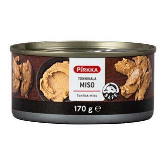 Pirkka tonnikala miso 170g