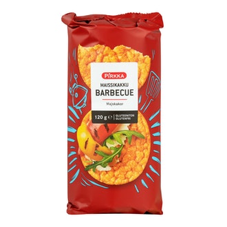 Pirkka Maissikakku Barbecue 120g gluteeniton