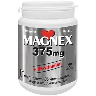 Magnex 375 Mg + B6 70 Tabl., Magnesium-B6-Vitamiinitabletti, Vitabalans
