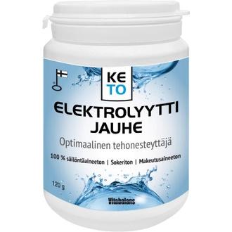 Vitabalans Keto Elektrolyyttijauhe 120 G