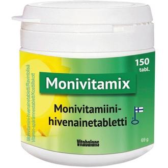 Vitabalans Monivitamix Monivitamiini -Hivenainetabletti 150 Tabl.