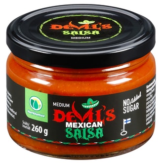 Devils tomaatti Mexican Salsa 260g