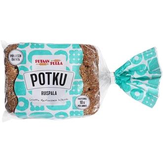 PutaanPulla Potku Ruispala 6 kpl/320g halkaistu siementäysjyväruisleipä