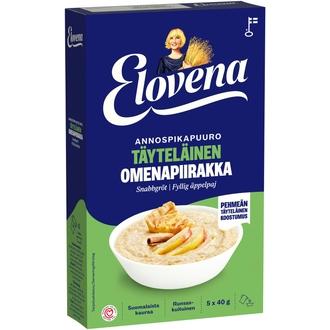 Elovena 200g täyteläinen omenapiirakanmakuinen annospikapuuro