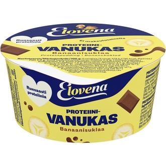 Elovena 150g banaanisuklaa proteiinivanukas