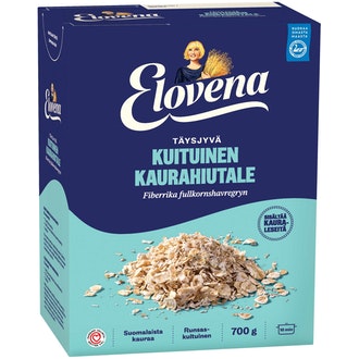 Elovena Plus kuituinen kaurahiutale 700g