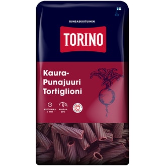 Torino kaura-punajuuripasta - tortiglioni 400g