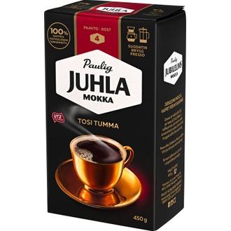 Juhla Mokka Tosi Tumma 450 G Hienojauhettu Kahvi Utz