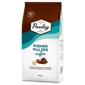 Paulig Wienerwalzer Coffee 200G Hasselpähkinäsuklaan Makuista Aromatisoitua Jauhettu Kahvi