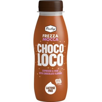 Frezza Mocca Choco Loco 250ml laktoositon maitokahvijuoma suklainen maku
