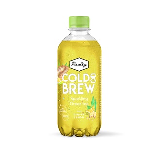 Paulig Cold Brew sparkling Green Tea Ginger-lemon 0,4l