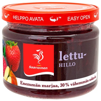 Saarioinen Lettuhillo vähemmän sokeria, sekahillo 320g