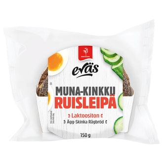 Saarioinen Eväs muna-kinkku ruisleipä 150g