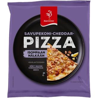 Saarioinen Savupekoni-cheddar pizza 300g