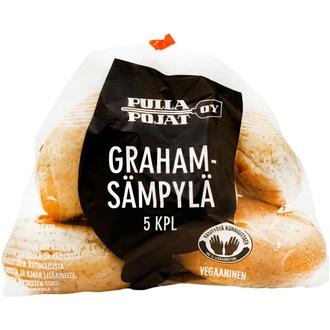 Pulla-Pojat sämpylä graham 5 kpl