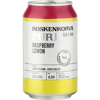 Koskenkorva PURE Raspberry Lemon 5,5% 33cl can