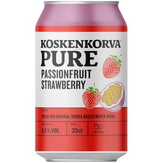 Koskenkorva PURE Passion Strawberry 5,5% 33cl
