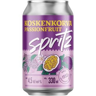 Koskenkorva Spiritz Passionfruit 4,5% 33cl CAN