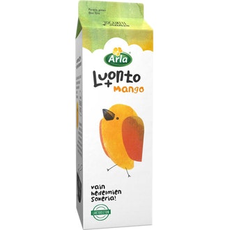Arla Luonto+ 1 kg AB  mango laktoositon jogurtti