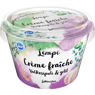 Arla Lempi Crème fraîche 200 g valkosipuli-yrtit laktoositon