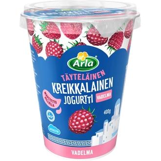 Arla Kreikkalainen jogurtti Vadelma 400 g laktoositon