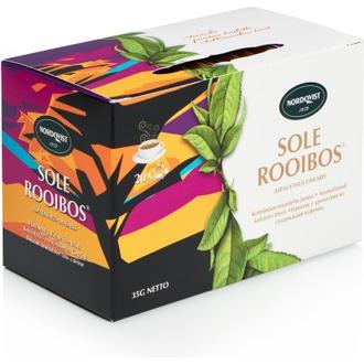 Nordqvist Sole Rooibos 20x1,75g kofeiiniton pussitee