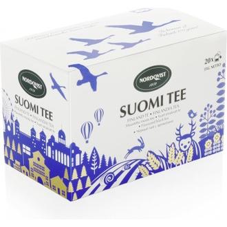 Nordqvist Suomi Tee 20X1,75g Musta Maustettu Pussitee