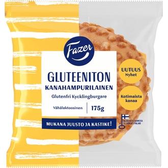 Fazer Gluteeniton Kanahampurilainen 175g