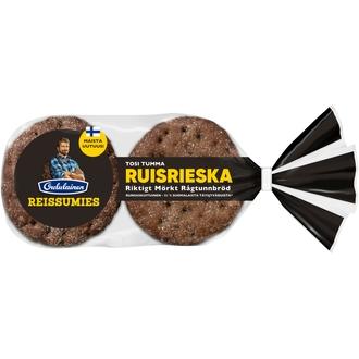 Oululainen Reissumies Tosi Tumma Ruisrieska 6kpl 270g