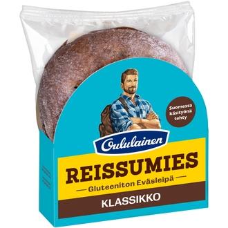 Oululainen Reissumies Gluteeniton Eväsleipä Klassikko 160g