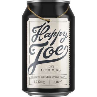 Happy Joe Dry Apple siideri 4,7% 0,33 l
