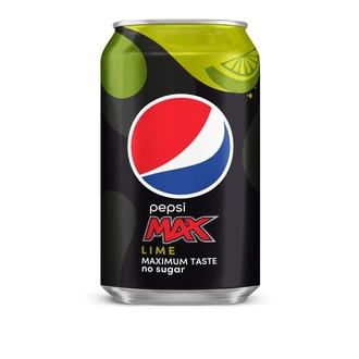 Pepsi Max Lime Virvoitusjuoma 0,33 L