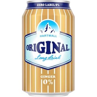 Hartwall Original Long Drink Ginger 0% 0,33l