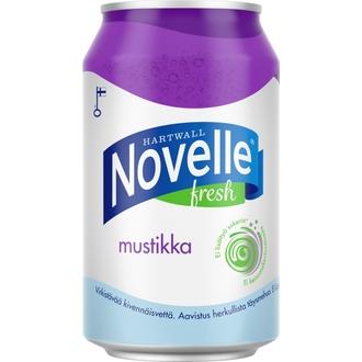 Hartwall Novelle Fresh Mustikka Kivennäisvesi 0,33 L