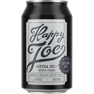 Happy Joe Extra Dry Apple siideri 4,5% 0,33 l