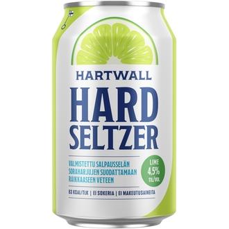 Hartwall Hard Seltzer Lime 4,5% 0,33 l