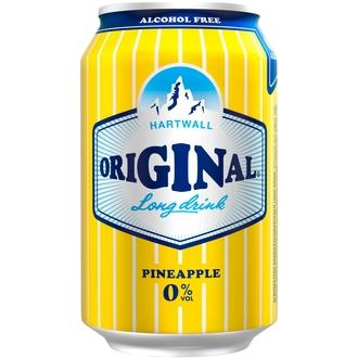 Hartwall Original Long Drink Pineapple 0% 0,33 l