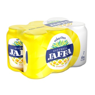 Hartwall Jaffa Ananas sokeriton 0,33l 6-pack